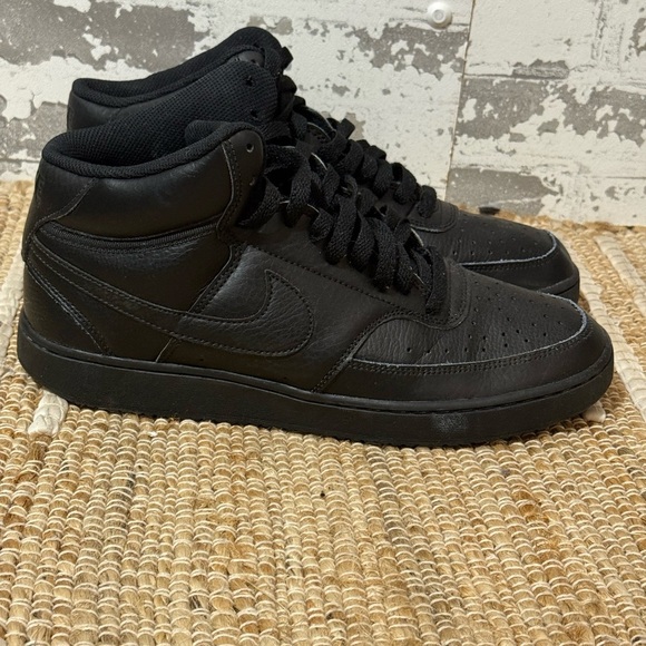 Nike Court Vision Mid Next Nature "Black" Men's Shoe - Picture 5 of 8